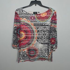 Onque Casual Multicolored Top - Size M